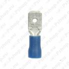 JUHTMEOTSIK LAPIK "ISA" 6.35MM SININE 50TK