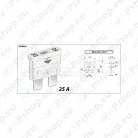 KAITSE 25A KAHVEL 50KPL (VANA 57476497)
