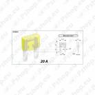 KAITSE 20A KAHVEL MINI 50TK (57476620)