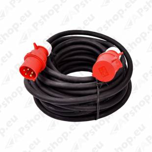 RULLIS PIKENDUSJUHE 400V/10M 5X2.5MM2 KUMMIKATTEGA