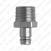 SURUÕHU KIIRLIIDE. 1/4" VÄLISKEERE BSP EURO 7.6MM CHICAGO PNEUMATIC