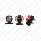 LED side lights, outline marker lights, indicator lights