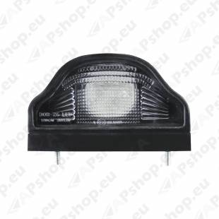 NUMBRITULI LED 12/24V. TÜÜP ASPÖCK. 100X60X65MM