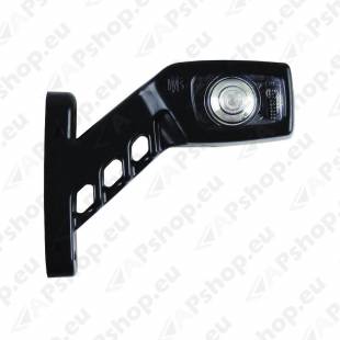 SARVTULI LED KÕVER 45° 135MM VASAK 12/24V