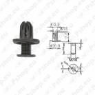 TÜÜBEL POLSTRILE 10MM 1TK DOBMAR