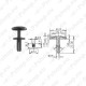 TÜÜBEL POLSTRILE 6MM 1TK DOBMAR