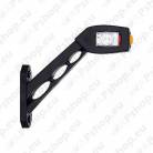LD518L SARVTULI LED KÕVER 45° 178MM VASAK 12/24V TÜÜP KRONE. SCHMITZ