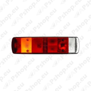 7-SEKTSIOONIGA VASAK TAGATULI KUMERATE ÄÄRTEGA(SCA/VOL)PISTIKU KESK PIN KLEMMIGA
