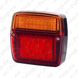 LZD548 HAAGISE TAGATULI. 3-OSALINE LED. UNIVERSAALNE 12/24V 105X98X36MM