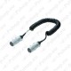 SPIRAALKAABEL 7-PIN "N" 4.5M ALUMIINIUMOTSAD