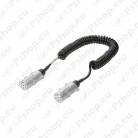 Spiral cables, adapter cables