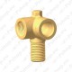 RAUFOSS 6161899 BRK T-LIIDES (L) M16X1.5(VÄLIS) L=21MM & 2X 90* M16X1.5(SISE)