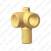 RAUFOSS 6161899 BRK T-LIIDES (L) M16X1.5(VÄLIS) L21MM & 2X 90* M16X1.5(SISE)