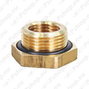 RAUFOSS 6237614 BRK ADAPTER M16X1.5(VÄLIS) & M12X1.5(SISE). HEX22