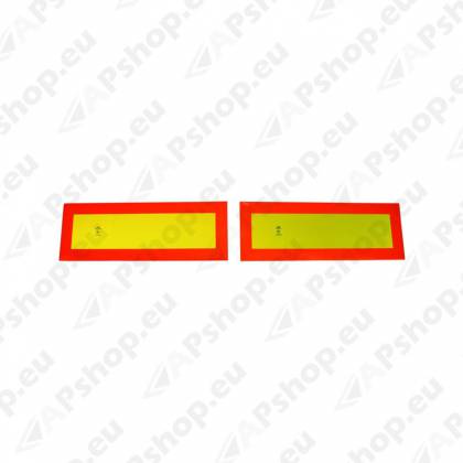 HAAGISE TUNNUSMÄRK KLEEBITAV STANDARD 2TK KOMPL 567X130MM