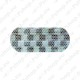 VALGE SEGMENT-HELKURTEIP 115X50MM/ 1 MEETER 8 SEGMENTI (50M RULLIS)