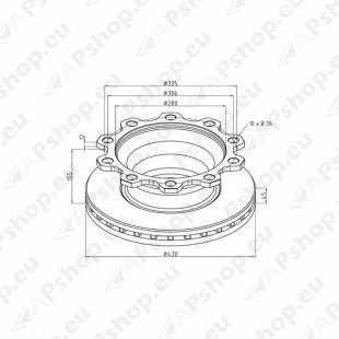 PIDURIKETAS ABS-VÕRUGA SMB M069018