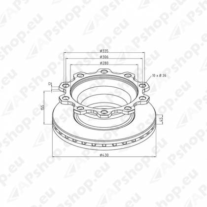 PIDURIKETAS ABS-VÕRUGA SMB M069018