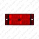 LPD591 LISADPIDURI-UDUTULI LED 107X46MM PUNANE 12/24V