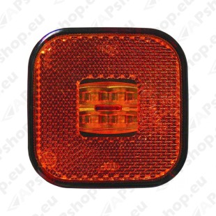 KÜLJETULI LED KOLLANE 62X62MM 12/24V 0.5M JUHTMEGA