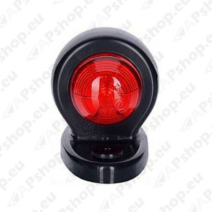 LD465 KÜLJETULI LED PUN/VALGE 12/24V 86X44X52MM