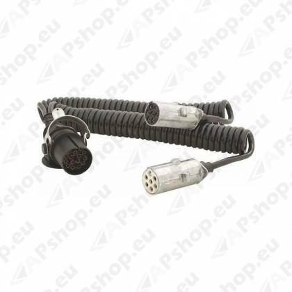 ADAPTERKAABEL 15PIN /7PIN "N"+7PIN "S" .4.5M METALLOTSAD