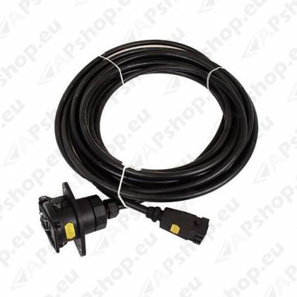 ABS/EBS/TCE KAABEL 7-PIN+7-PIN NELIKANT PISTIK 12M