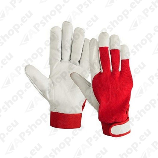 Leather/textile gloves