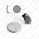 KAPSEL 59MM (LOGOTA) AUDI OE-VELJELE (OE-NR:4BO601170) 59/57 MM