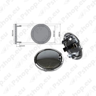 KAPSEL 69MM (LOGOTA) AUDI OE-VELJELE (OE-NR:8T0 601 170 A)