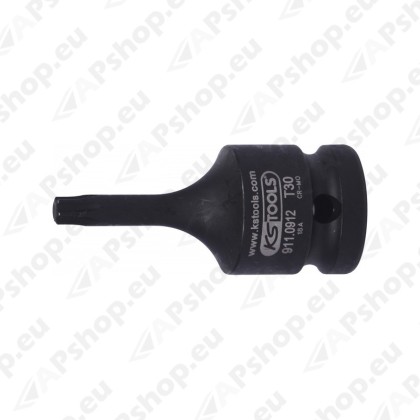 LÜHIKE LÖÖK-TORXOTSIK T30 1/2" (L=57MM) KS TOOLS
