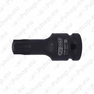 LÜHIKE LÖÖK-TORXOTSIK 1/2" T60 (L60MM) KS TOOLS