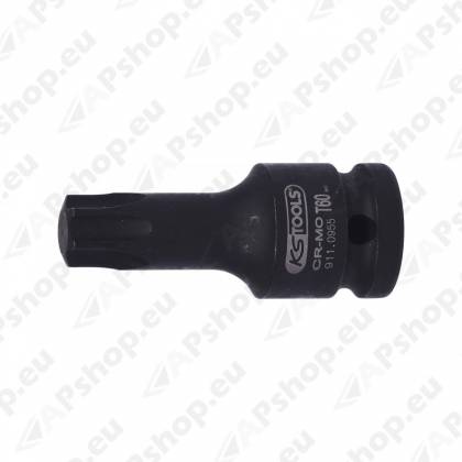 LÜHIKE LÖÖK-TORXOTSIK 1/2" T60 (L=60MM) KS TOOLS