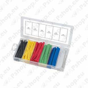 100-OS. VÄRV. TERMOKAHANEVATE TORUDE KOMPL 1.5-13MM KS TOOLS