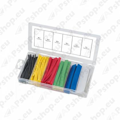 100-OS. VÄRV. TERMOKAHANEVATE TORUDE KOMPL 1.5-13MM KS TOOLS