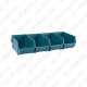 LADUSTUSKARBID. NR103/4TK. METALLSIINIL. PP. 203 ARTPLAST