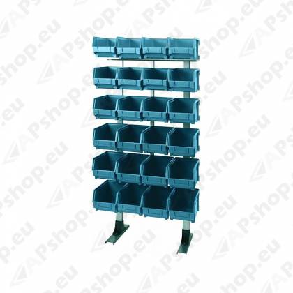 LADUSTUSKARPIDEGA STEND. 1250X600MM. 24TK NR103. SÜGAVUS 300MM. 303 ARTPLAST