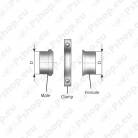 Muffler clamps and accessories