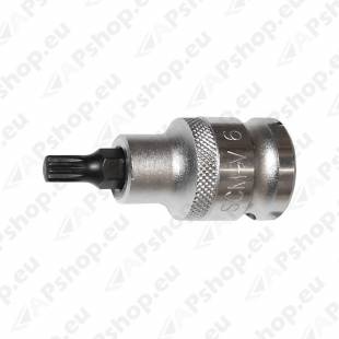 12-TÄHIK PADRUNOTSIK XZN M6 1/2" 55MM TRIUMF