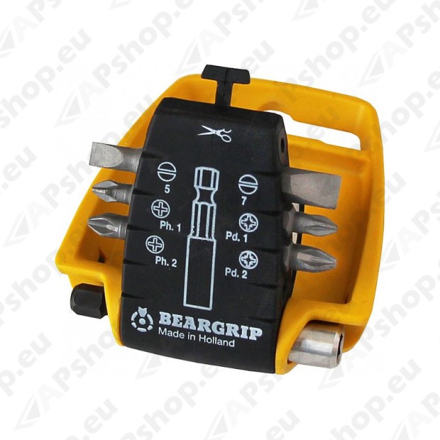Drill bit sets with 1/4\ hex shank
