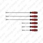 6-OS. TÜÜBLIEEMALDUSKANGIDE KOMPL. 4-10MM KS TOOLS