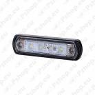 Direction indicator lights, screen lights, roof lights