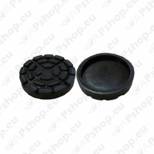 KUMMIPADI AUTOTÕSTUKILE ÜMMARGUNE 150/130MM. PAKSUS 10MM ITALMATIC