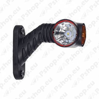 LD2181 SARVTULI LED KÕVER 45° 125MM VASAK 12/24V