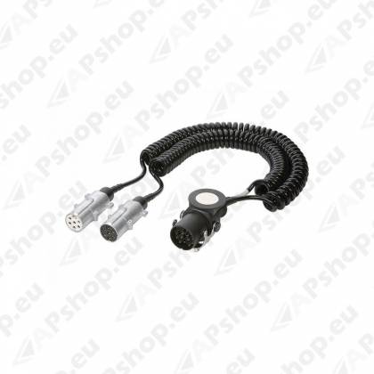 ADAPTERKAABEL 15PIN /7PIN "N"+7PIN "S" .4.5M METALLOTSAD ADR