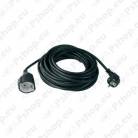 RULLIS PIKENDUSJUHE JÄTKU 20M 3X1.5MM2 MUST