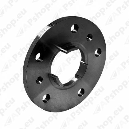 DISTANTSPLAAT. 2TK. (SPACER) 10MM. 5X130 CB71.6. PORSCHE (SYSTEM 2P). MUST