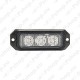 STROBO VILKUR KOLLANE 3-LED 12/24V R10 80X28MM