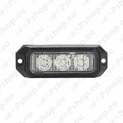 STROBO VILKUR KOLLANE 3-LED 12/24V R10 80X28MM