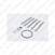 3434366200 PIDURIKETTA KINNITU POLT SAF INTRADISC KOMPL 10TK (M12)